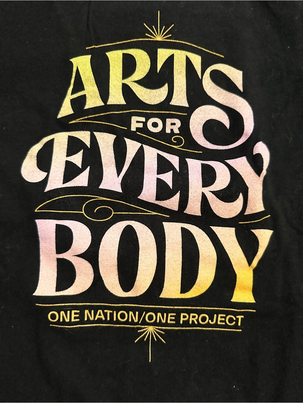 Men’s Small Arts For Everybody Washington DC Event Graphic Shirt
